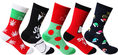 

Bonjour Boys & Girls Mid-Calf/Crew, Multicolor