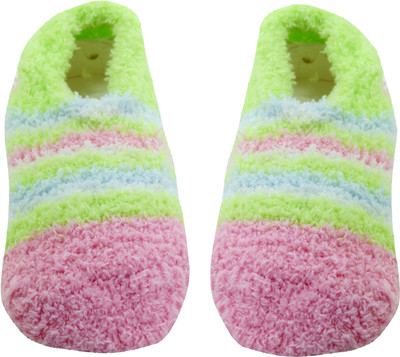 

Neska Moda Towel Baby Boys & Baby Girls Striped Peds/Footie/No-Show, Multicolor2