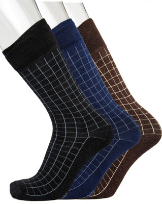 Blacksmith Men's Checkered Mid-Calf/Crew, Multicolor