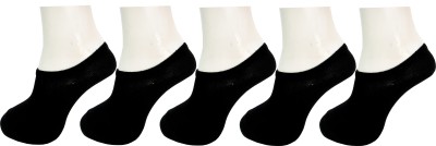 RC. ROYAL CLASS Women Solid Peds/Footie/No-Show(Pack of 5)
