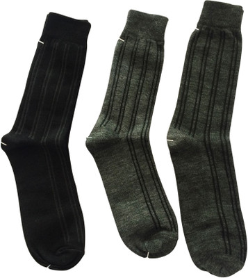 GRACEWAY Men Self Design Mid-Calf/Crew