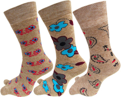RC. ROYAL CLASS Women Self Design Mid-Calf/Crew