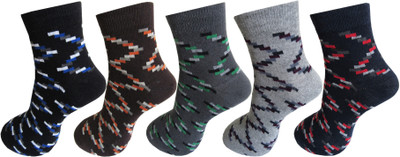 RC. ROYAL CLASS Men Self Design Ankle Length(Pack of 5)
