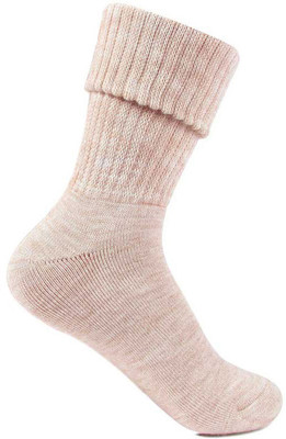 BONJOUR Women Solid Mid-Calf/Crew