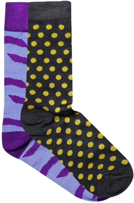Jams Socks Men Animal Print, Solid Mid-Calf/Crew