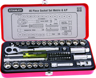

Stanley Socket Set(Pack of 46)