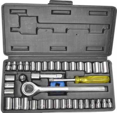 

Smart Products Aiwa Ratchet Screwdriver Set(Pack of 40), Multicolor