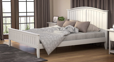 

Urban Ladder Wichita Solid Wood King Bed(Finish Color - White)