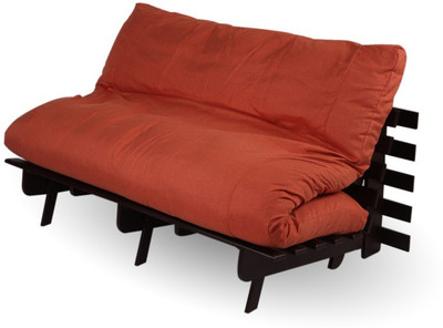 ARRA Sofa cum bed Double Fabric Futon(Finish Color - ORANGE Mechanism Type - Fold Out Delivery Condition - DIY(Do-It-Yourself)) ARRA Sofa cum bed Double Fabric Futon(Finish Color - ORANGE Mechanism Type - Fold Out Delivery Condition - DIY(Do-It-Yourself))