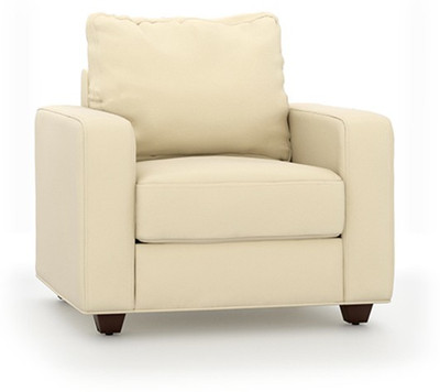 

Urban Ladder Apollo Compact Leatherette 1 Seater Sofa(Finish Color - Cream)