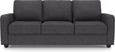 

Urban Ladder Apollo Fabric 3 Seater Sofa(Finish Color - Steel)