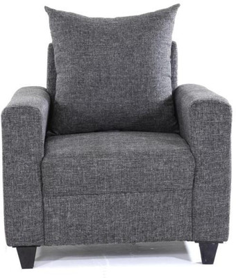 

Furnicity Fabric 1 Seater Sofa(Finish Color - Grey)
