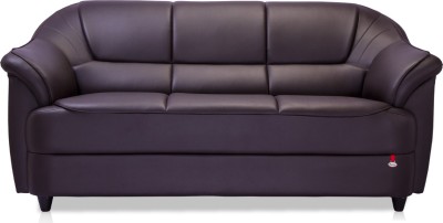 

Durian Berry Leatherette 3 Seater Sofa(Finish Color - Coffee Brown)