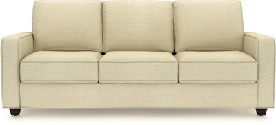 

Urban Ladder Apollo Compact Fabric 3 Seater Sofa(Finish Color - Ivory)