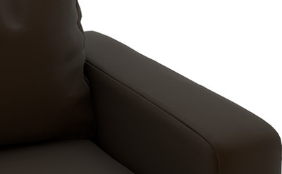 

Urban Ladder Apollo Compact Leatherette 3 Seater Sofa(Finish Color - Chocolate)