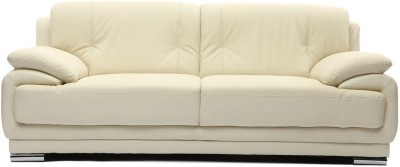 

FabHomeDecor Rocco Leatherette 3 Seater Sofa(Finish Color - Cream)