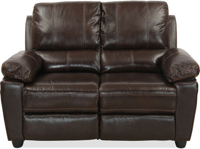 

@home by Nilkamal Marshall Leatherette 2 Seater Sofa(Finish Color - Brown)
