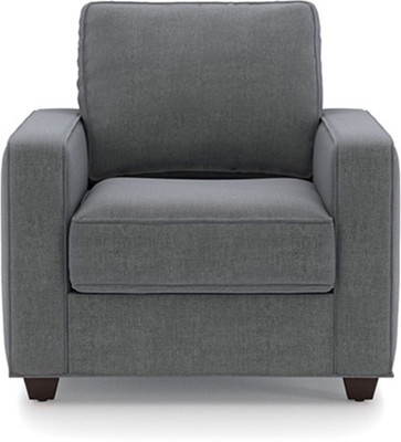

Urban Ladder Apollo Fabric 1 Seater Sofa(Finish Color - Smoke)