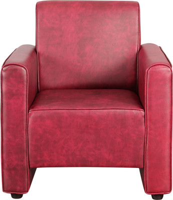 

Kurlon Bullet Leatherette 1 Seater Sofa(Finish Color - Cherry brown)
