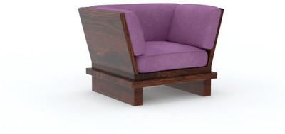

Tezerac Leatherette 1 Seater Sofa(Finish Color - Brown)