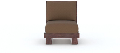 

Tezerac Fabric 1 Seater Sofa(Finish Color - Brown)