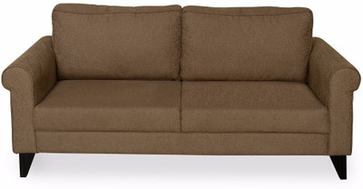 

@home by Nilkamal Shelby Fabric 2 Seater Sofa(Finish Color - Merlot Brown)