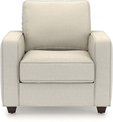 

Urban Ladder Apollo Compact Fabric 1 Seater Sofa(Finish Color - Pearl)
