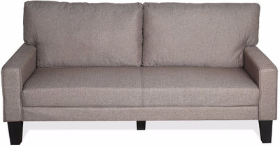 

@home by Nilkamal Comfort Fabric 2 Seater Sofa(Finish Color - Brown)