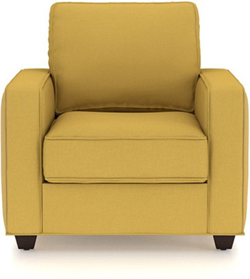 

Urban Ladder Apollo Fabric 1 Seater Sofa(Finish Color - Corn Silk Yellow)