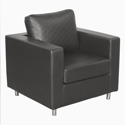Buy Godrej Interio Carbo 1s Sofa S1n Lt Black Plu Leatherette 1 Seater Sofa Finish Color Black On Flipkart Paisawapas Com