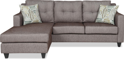 

Urban Living Well Fabric 3 Seater Sofa(Finish Color - Brown)