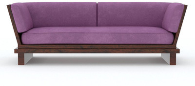 

Tezerac Fabric 3 Seater Sofa(Finish Color - Brown)