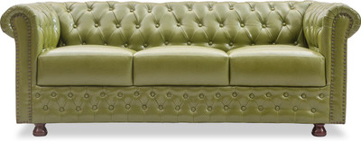 

Durian ELTON/A/3 Leatherette 3 Seater Sofa(Finish Color - Avocado Green)