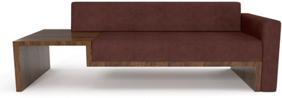 

Tezerac Fabric 3 Seater Sofa(Finish Color - Brown)