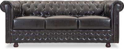 

Durian ELTON/3 Leatherette 3 Seater Sofa(Finish Color - Chocolate Brown)