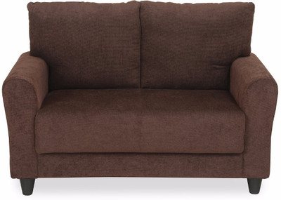 

@home by Nilkamal Etios Star Fabric 2 Seater Sofa(Finish Color - Cappucino)