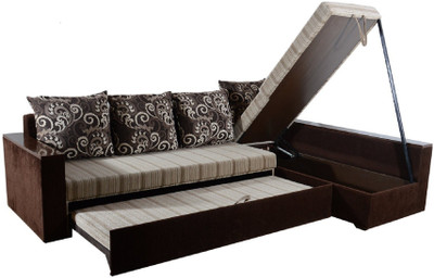 

RAWAT CZ Fabric 5 Seater Sofa(Finish Color - Multicolour)