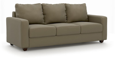 

Urban Ladder Apollo Leatherette 3 Seater Sofa(Finish Color - Cappuccino)