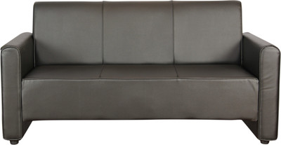 

Kurlon Bullet Leatherette 3 Seater Sofa(Finish Color - Black)