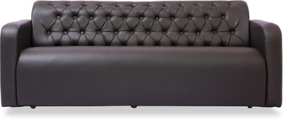 

Durian BID/32626/A/3 Leatherette 3 Seater Sofa(Finish Color - Black)