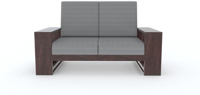 Tezerac Fabric 2 Seater Sofa(Finish Color - Brown)