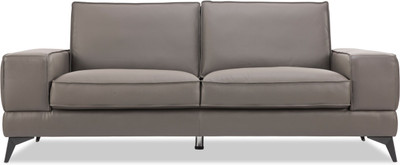 

Durian TRAVIS/3 Leather 3 Seater Sofa(Finish Color - Grey Shadow)