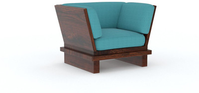 

Tezerac Fabric 1 Seater Sofa(Finish Color - Brown)