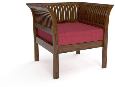 

Tezerac Fabric 1 Seater Sofa(Finish Color - Brown)
