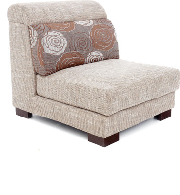 

Furnicity Fabric 1 Seater Sofa(Finish Color - Beige)