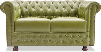 

Durian ELTON/A/2 Leatherette 2 Seater Sofa(Finish Color - Avocado Green)
