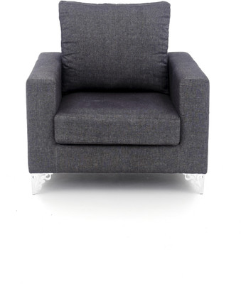 

Furnicity Fabric 1 Seater Sofa(Finish Color - Grey)