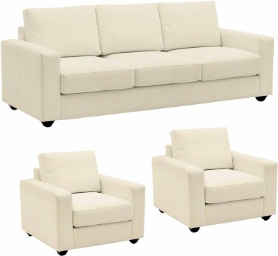 31 Off On Comfy Sofa Leatherette 3 1 White Set Flipkart Paisawapas Com