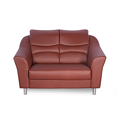 

Godrej Interio Diva Leatherette 2 Seater Sofa(Finish Color - Brown)