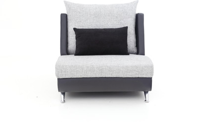 

Furnicity Fabric 1 Seater Sofa(Finish Color - Light Grey)